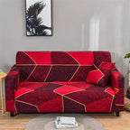 1Pc Flower Printed Elastic Sofa Cover Antidirty Spandex Sofa Cover Furniture Protector for Bedroom Office Living Room Home Decor
