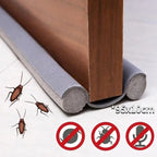 Ultimate Flexible Under Door Draft Stopper - Thicker Weather Seal Strip for Maximum Cold Protection - Available in 1 or 2 Packs
