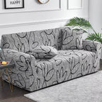 1Pc Flower Printed Elastic Sofa Cover Antidirty Spandex Sofa Cover Furniture Protector for Bedroom Office Living Room Home Decor